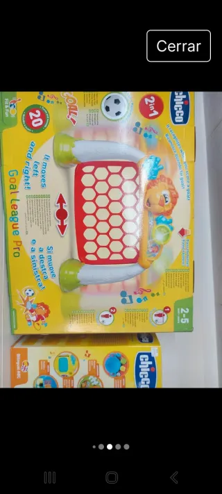 Portería Bebé Gol League Pro Chicco