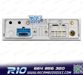 RADIO GPS ANDROID 14 GPS 1DIN LCD TÁCTIL 10"