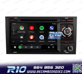 RADIO GPS ANDROID 12 AUDI A4 B6 B7 00-08 SEAT EXEO 08-12