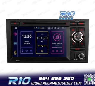 RADIO GPS ANDROID 12 AUDI A4 B6 B7 00-08 SEAT EXEO 08-12