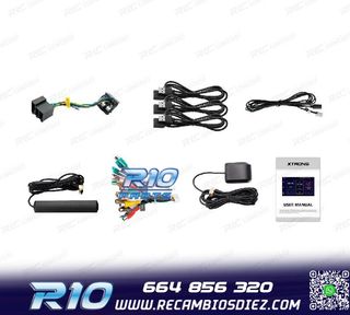 RADIO GPS ANDROID 10 PARA MERCEDES W164 X164 ML 05-12 GL 06-
