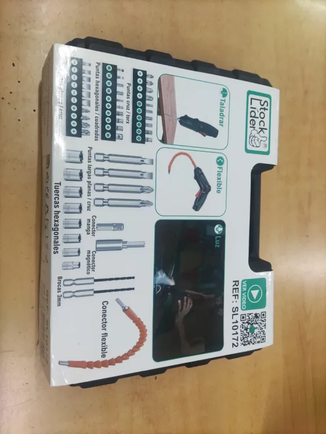 Destornillador Eléctrico Stock Líder 4.2V