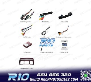 RADIO GPS ANDROID 10 PARA MERCEDES S W220 98-05