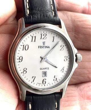 Reloj Festina Mujer Blanco y Negro