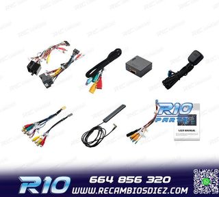 RADIO GPS ANDROID 12 PARA VOLKSWAGEN VW SEAT SKODA MULTIMEDI