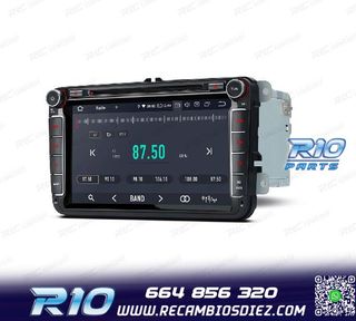 RADIO GPS ANDROID 12 PARA VOLKSWAGEN VW SEAT SKODA MULTIMEDI