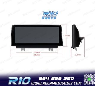 RADIO GPS ANDROID 13 PARA BMW F20 F21 11-16 F23 13-16
