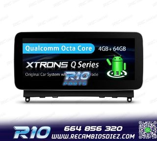 RADIO GPS ANDROID 12 PARA MERCEDES C W204 07-10