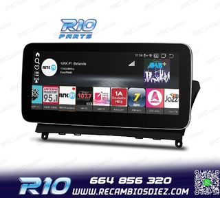 RADIO GPS ANDROID 12 PARA MERCEDES C W204 07-10