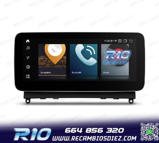 RADIO GPS ANDROID 12 PARA MERCEDES C W204 07-10
