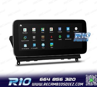 RADIO GPS ANDROID 12 PARA MERCEDES C W204 07-10