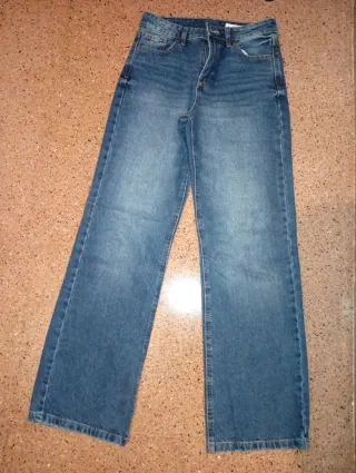 Pantalón Vaquero Azul Wide Leg Lefties