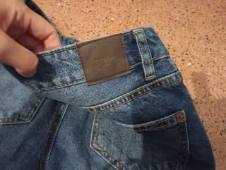 Pantalón Vaquero Azul Wide Leg Lefties