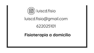Fisioterapia en Getafe y a domicilio