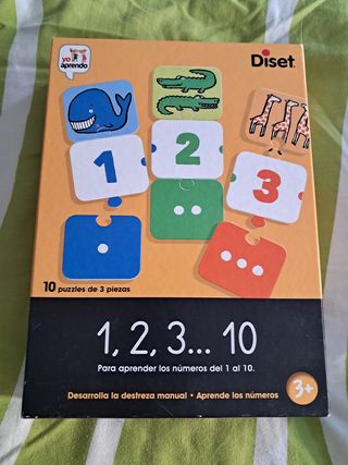 Puzzle Diset 1, 2, 3... 10