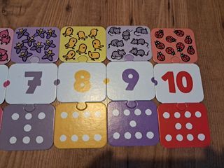 Puzzle Diset 1, 2, 3... 10