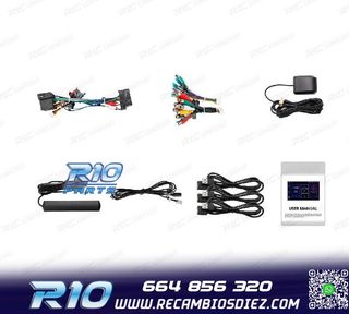 RADIO GPS ANDROID 12 PARA VOLKSWAGEN VW SKODA SEAT