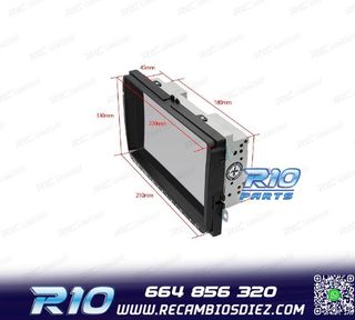 RADIO GPS ANDROID 12 PARA VOLKSWAGEN VW SKODA SEAT