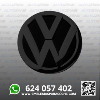 Emblema VW negro para maletero Touraeg y Sharan