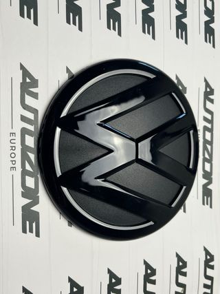 Emblema VW negro para maletero Touraeg y Sharan