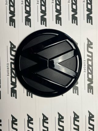Emblema VW negro para maletero Touraeg y Sharan