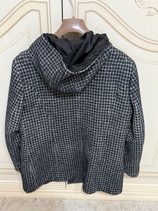 Cappottino donna Pola grigio e nero