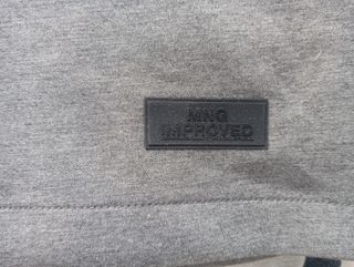 Sudadera técnica Mango gris