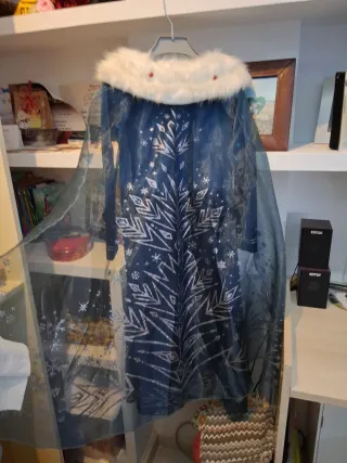 Disfraz Vestido Elsa Frozen Talla 8