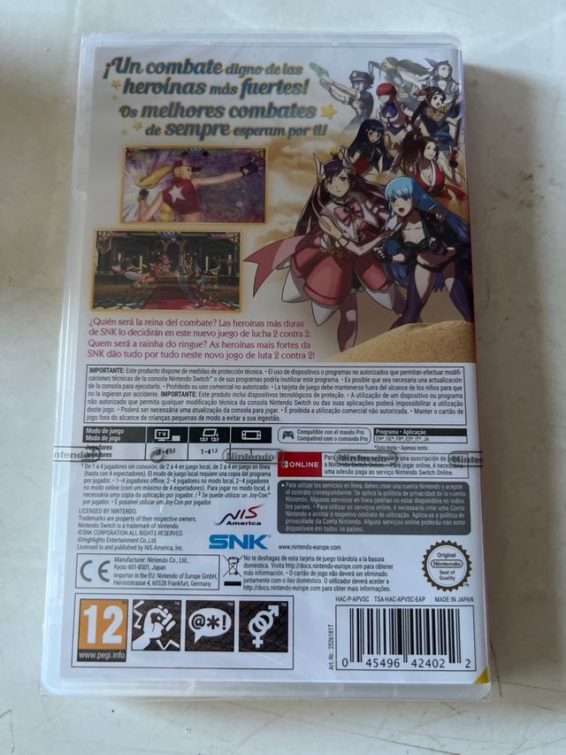 SNK Heroines Tag Team Frenzy Nintendo Switch