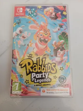 Precintado Rabbids Party of Legend Nintendo Switch
