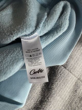 Sudadera Corteiz Baby Blue original con factura