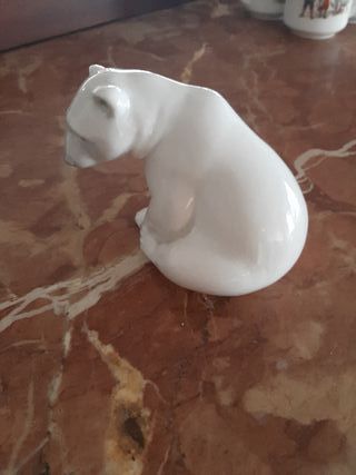 Osito de porcelana LLADRO. Años 70