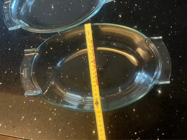 Pirofila Pyrex Corning Trasparente