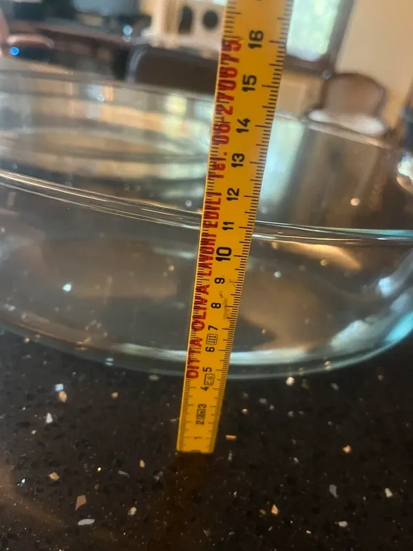 Pirofila Pyrex Corning Trasparente