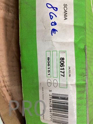 disco embrague camion scania nuevo