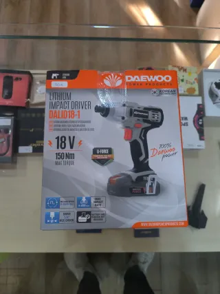 Taladro de impacto Daewoo 18V