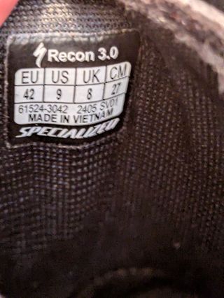 Zapatillas SPECIALIZED RECON 3.0 talla 42