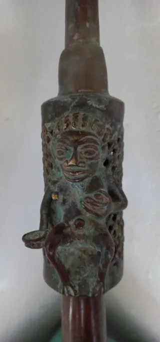 Figura Bronce África Negra