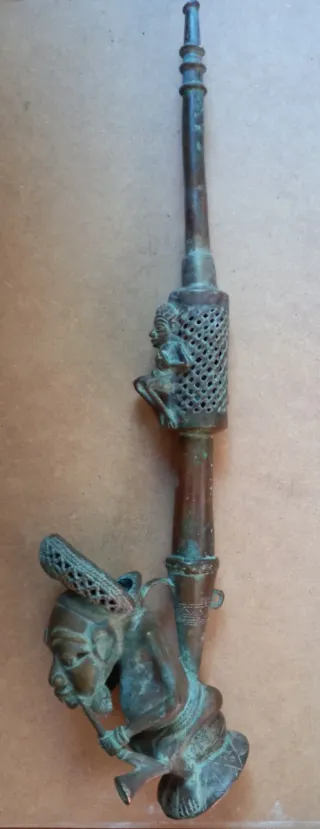 Figura Bronce África Negra