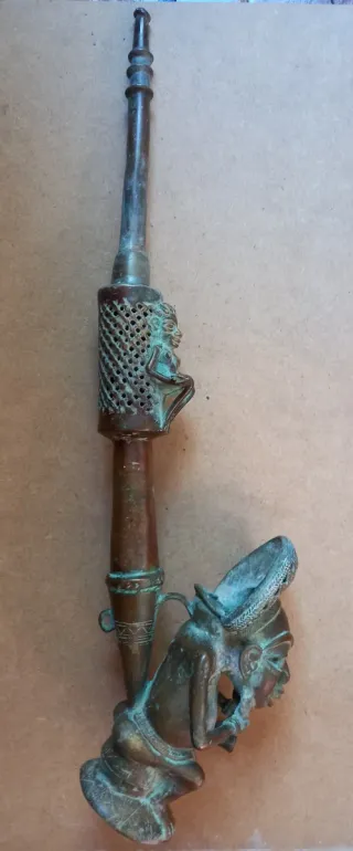 Figura Bronce África Negra