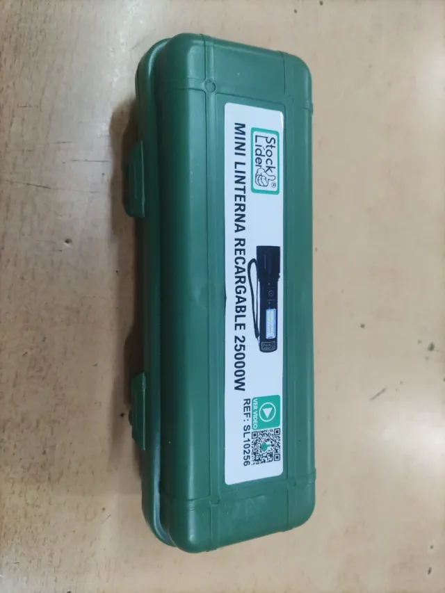 Linterna Mini Recargable Stock Lider 25000W