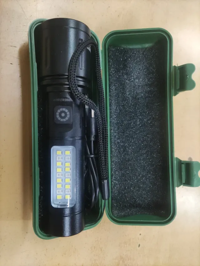 Linterna Mini Recargable Stock Lider 25000W