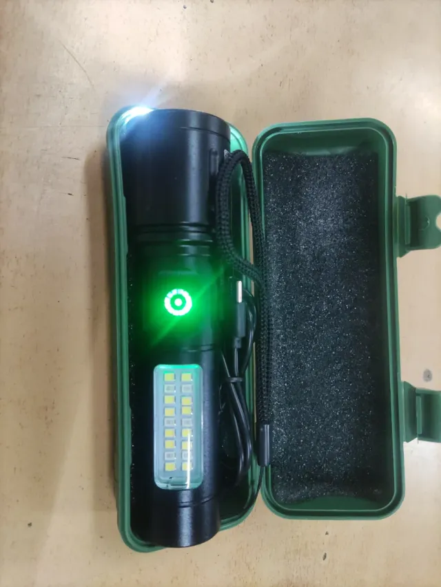 Linterna Mini Recargable Stock Lider 25000W