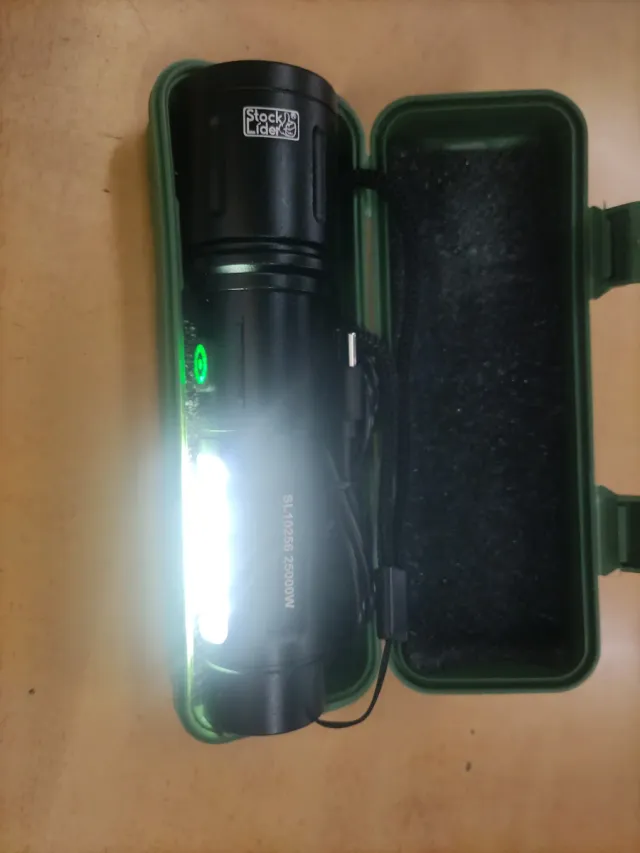 Linterna Mini Recargable Stock Lider 25000W