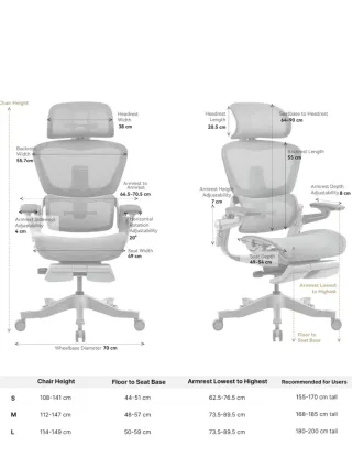 Silla Ergonómica Escritorio Hinomi H1 Pro V2