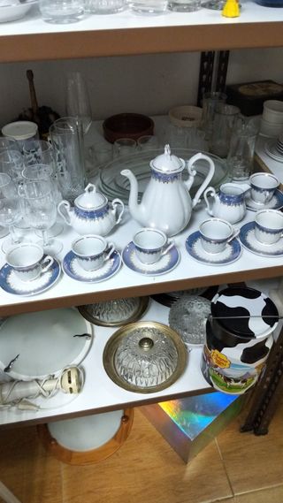 Juego de café porcelana  a estrenar