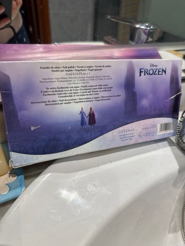 Set de Uñas Frozen Disney