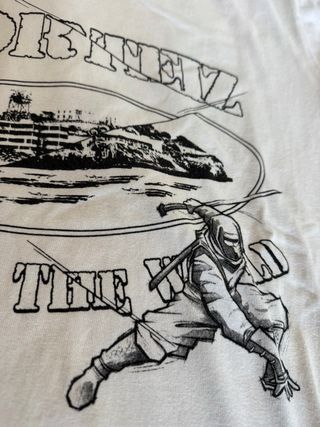 Camiseta Corteiz Ninja Blanca Talla S