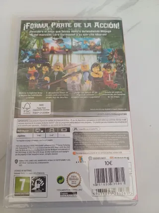 Precintado Lego Ninjago  Nintendo Switch