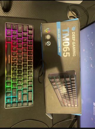 Teclado DEEP GAMING TM065 RGB Mini